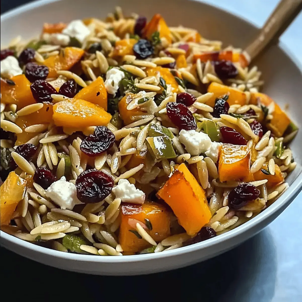 Fall Harvest Orzo Salad