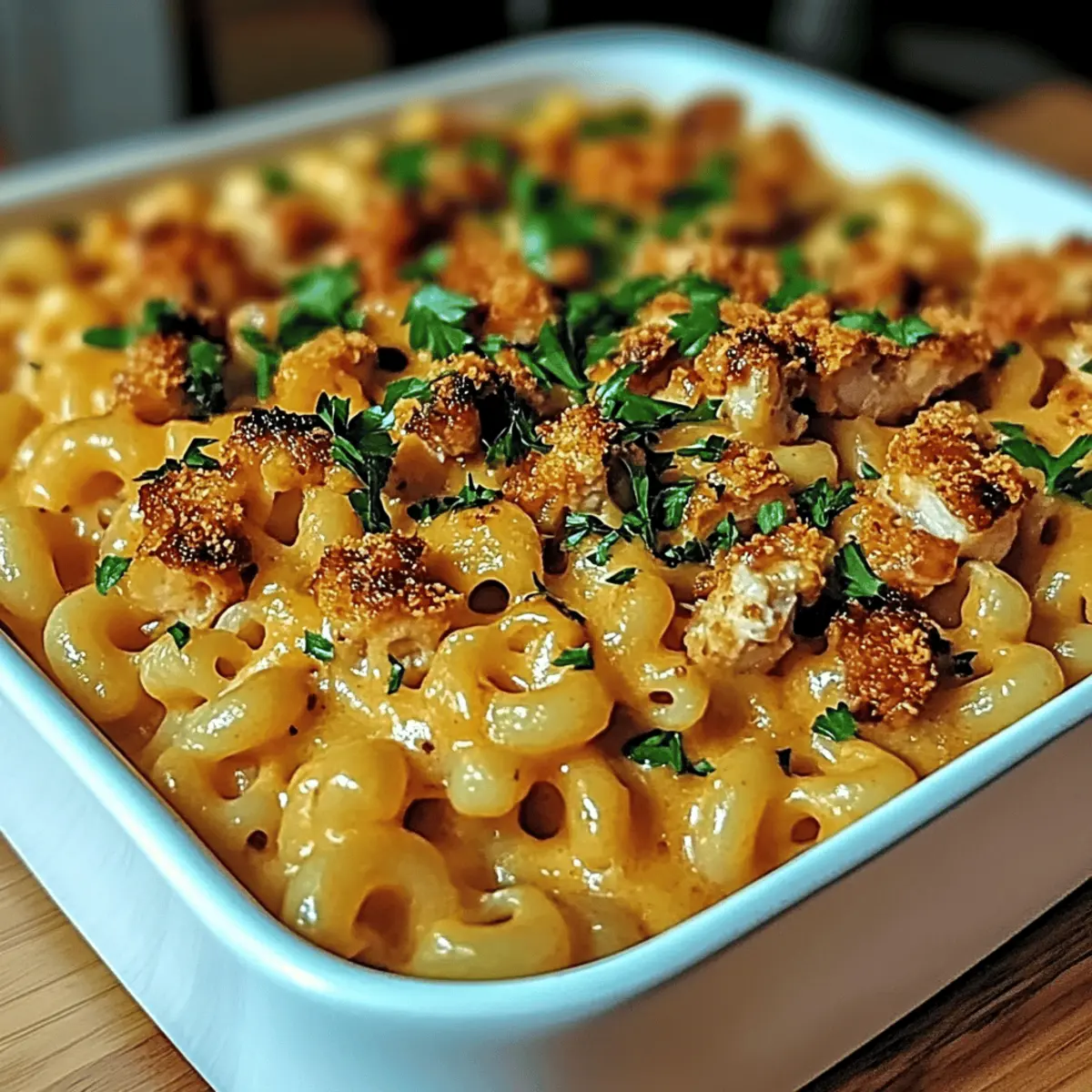 Honey BBQ Chicken Mac & Cheese