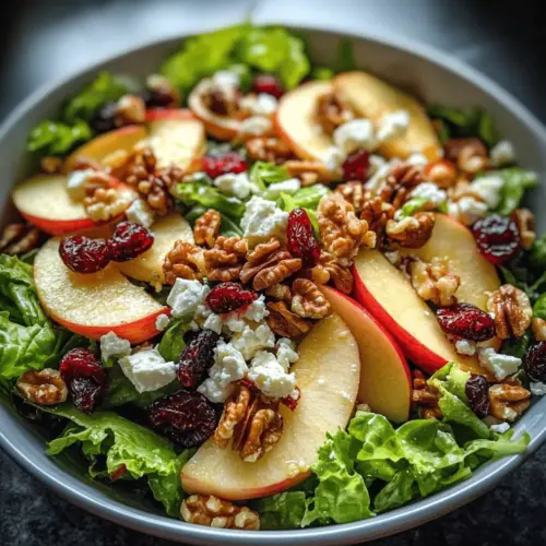 Honeycrisp Apple & Feta Salad Perfection