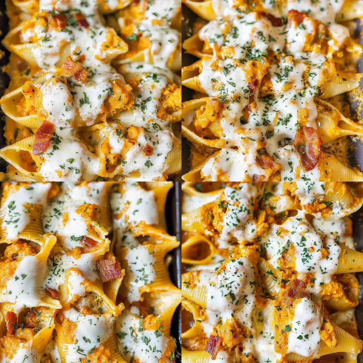 Pumpkin & Gouda Stuffed Shells