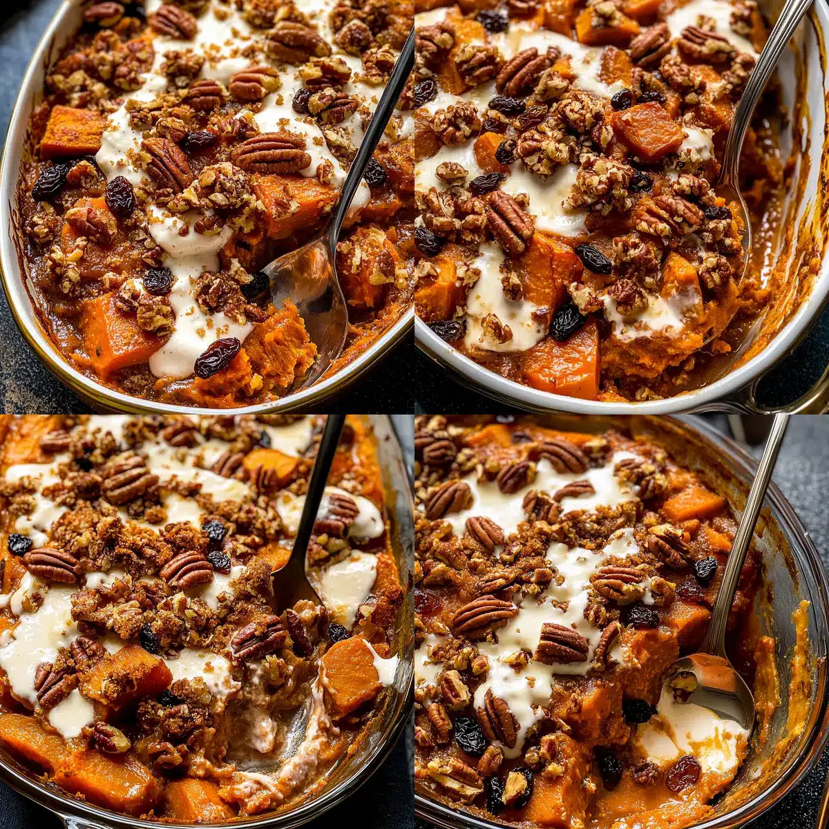 Southern Maple Sweet Potato Casserole
