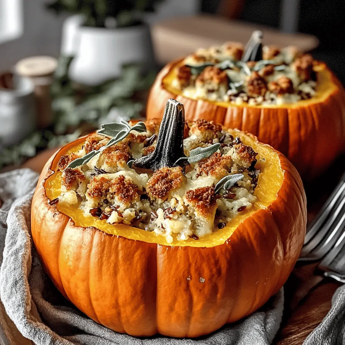 Stuffed Mini Pumpkins