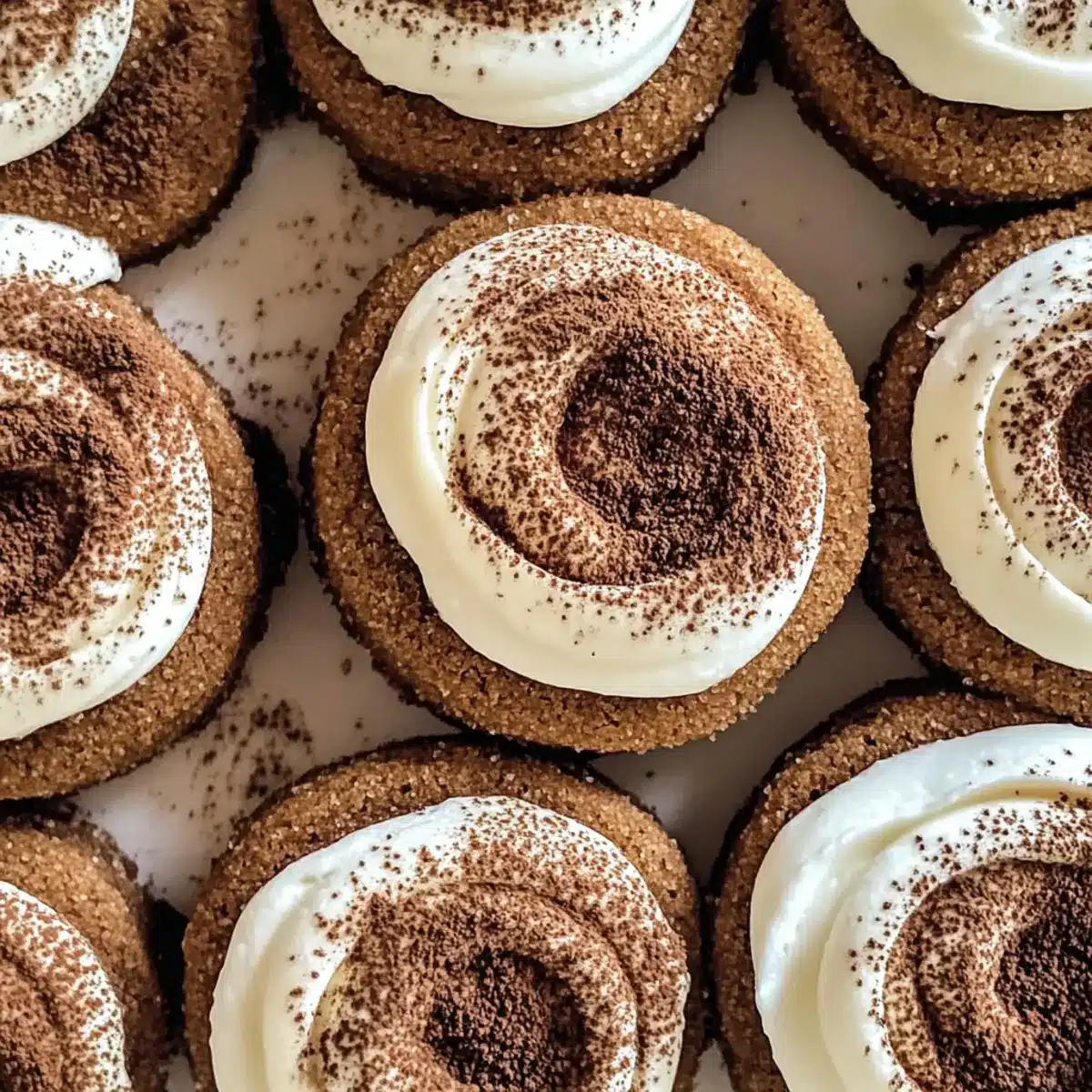 Easy Tiramisu Cookies