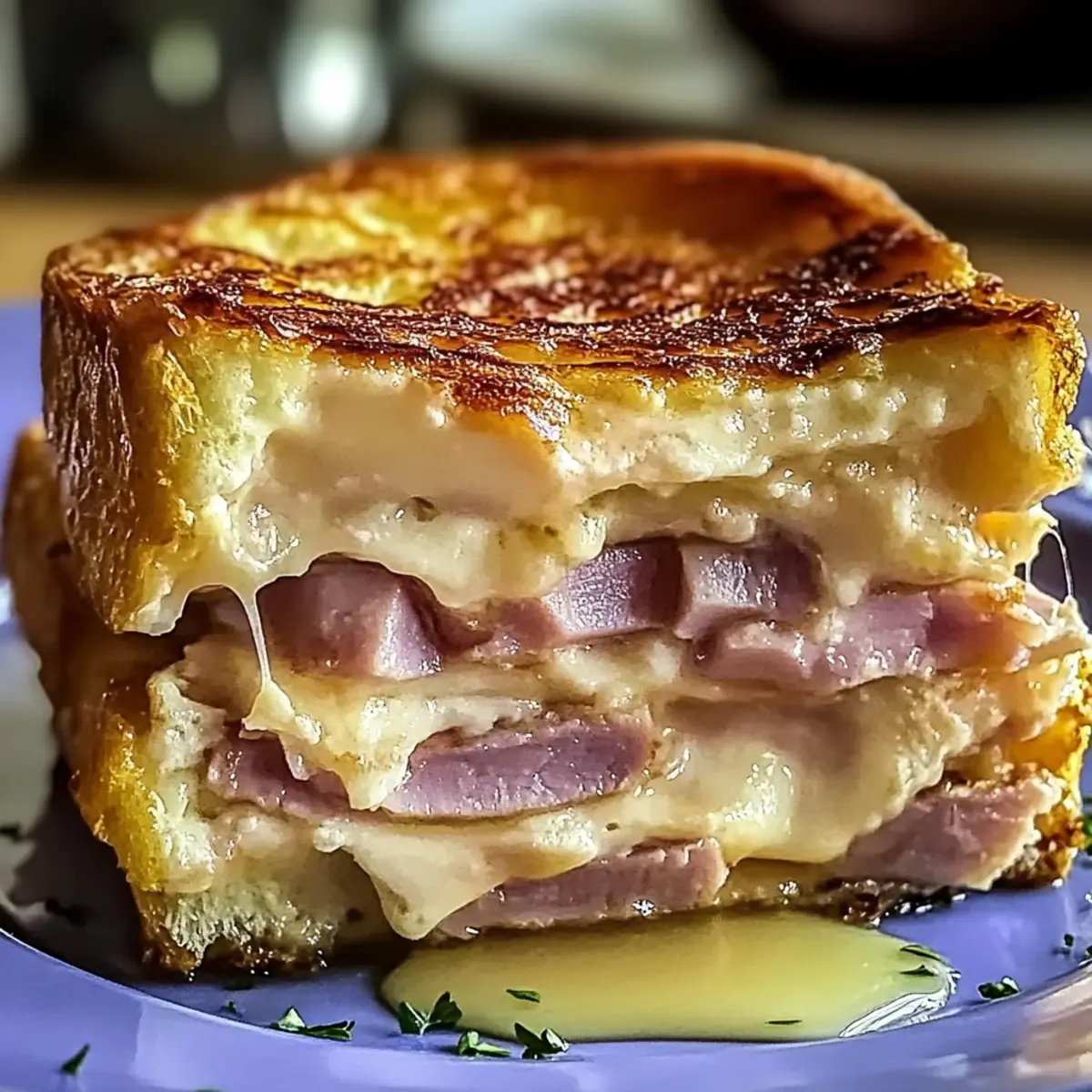 Monte Cristo Breakfast Casserole