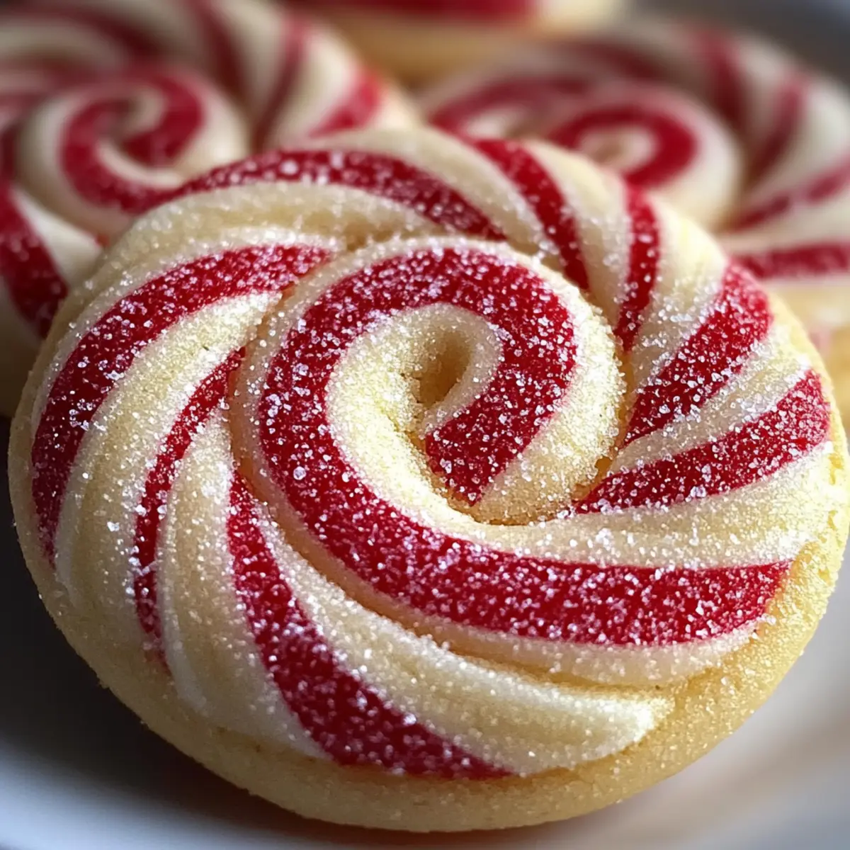 Candy Cane Cookies Holiday Treat