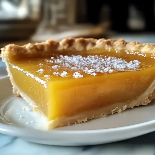 Tasty Salted Honey Pie