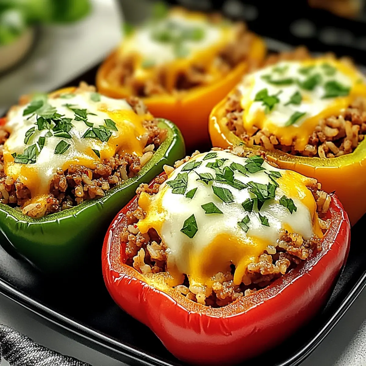 Easy Stuffed Peppers Dinner