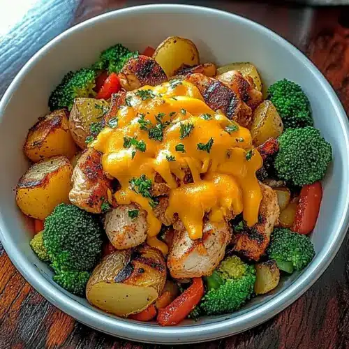 Crispy Potato & Chicken Bowl