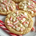 White Chocolate Peppermint Cookies