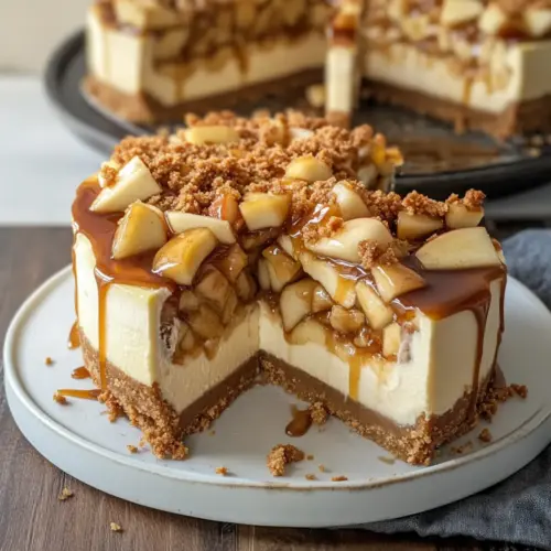 Salted Caramel Apple Pie