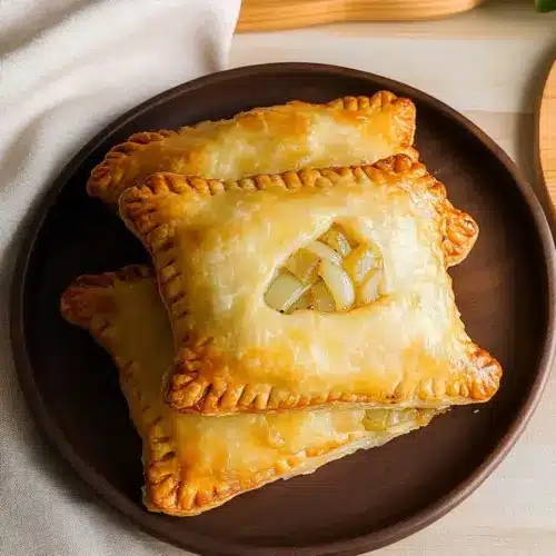 Cheese Onion and Potato Hand Pie