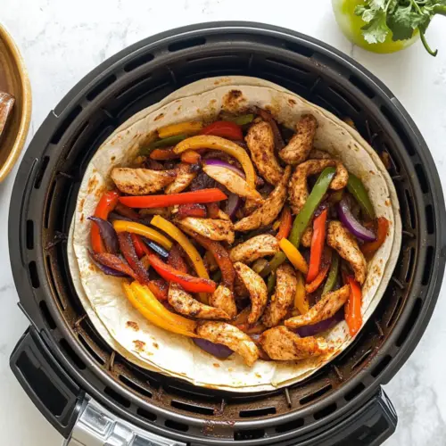 Air Fryer Chicken Fajitas