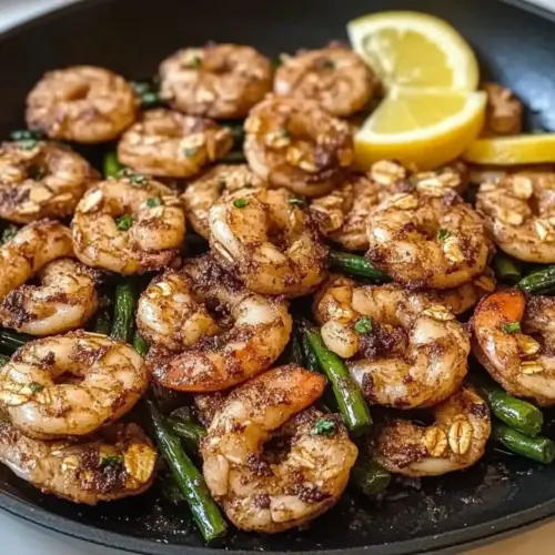 Lemon Garlic Shrimp and Asparagus