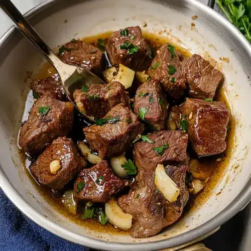 Air Fryer Juicy Steak Bites