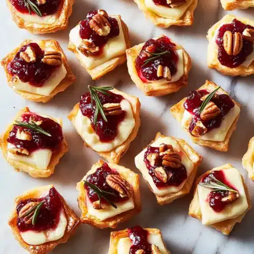 Cranberry Brie Bites