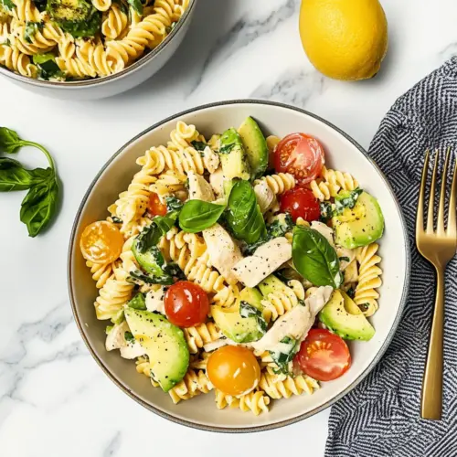 Chicken Avocado Pasta