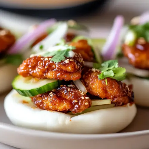 Korean Chicken Bao