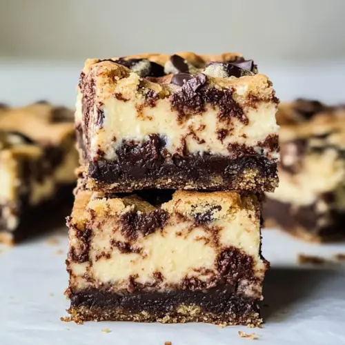 Chocolate Chip Cookie Cheesecake Bars