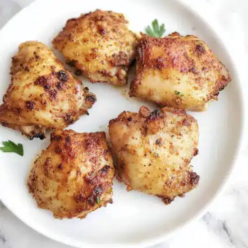 Oven Baked Boneless Skinless Chicken Thighs Recipe