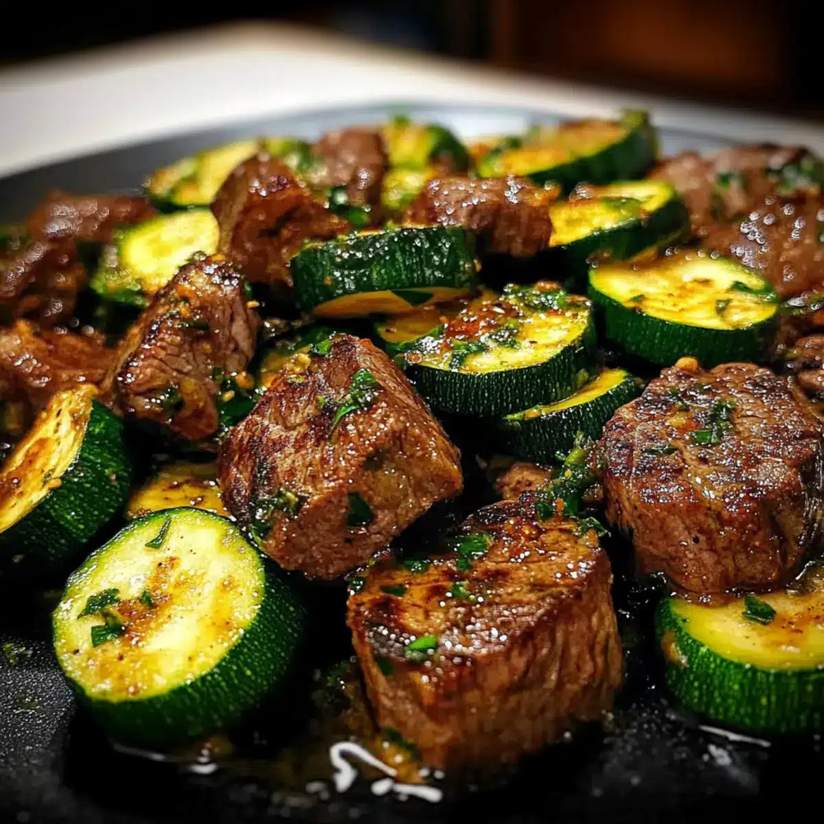 Garlic Butter Steak Bites