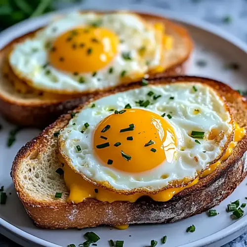 Air Fryer Egg and Cheese Toast