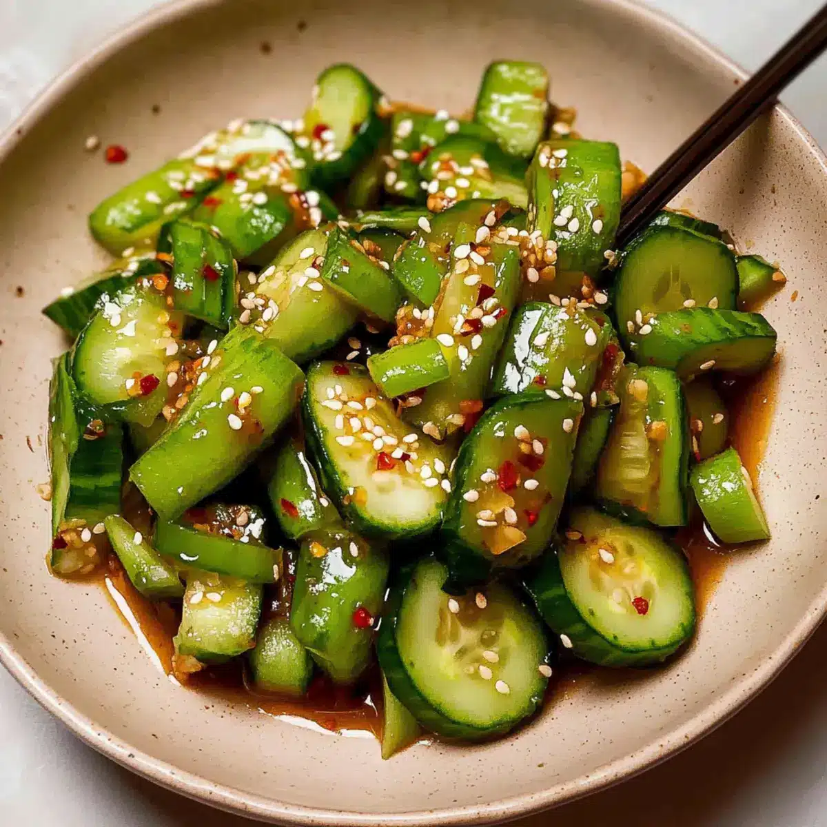 Spicy Cucumber Salad