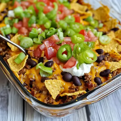 Walking Taco Casserole