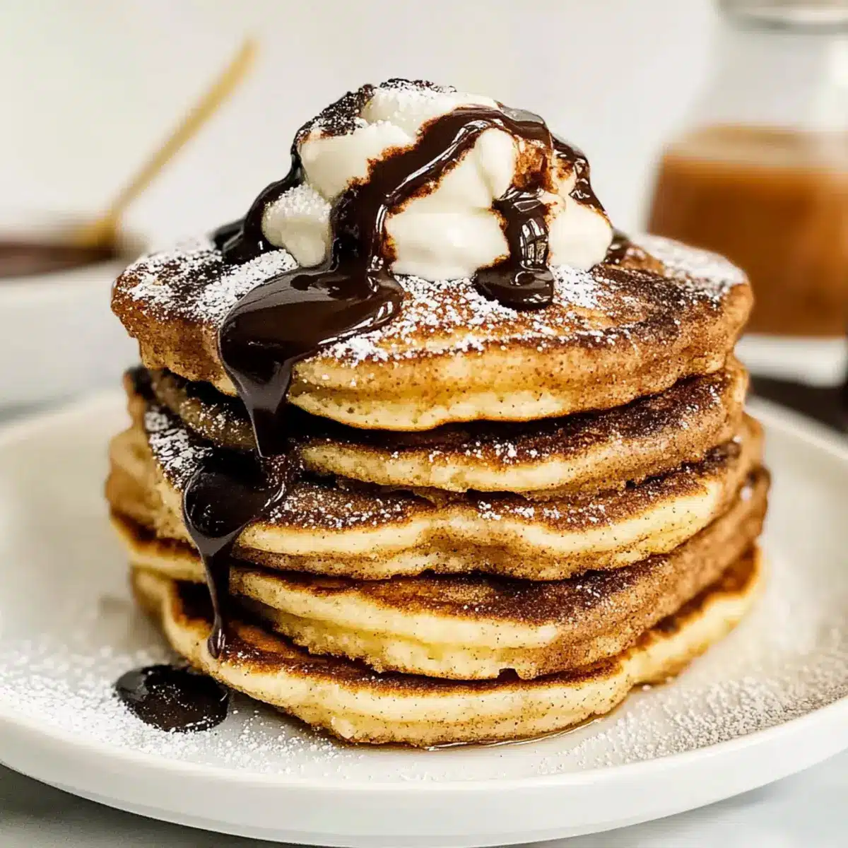 Churro Pancakes