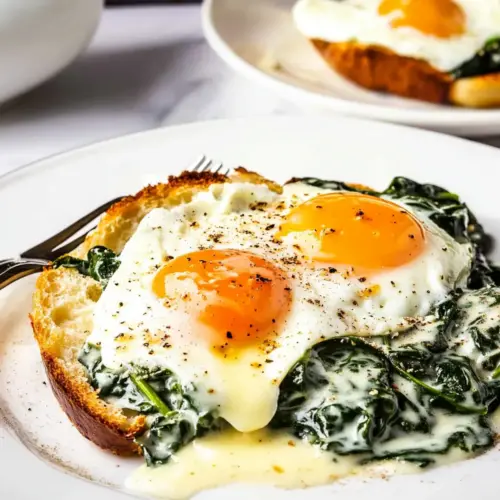Baked Eggs Florentine
