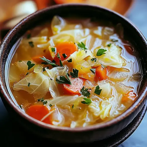 Cabbage Fat-burning Soup