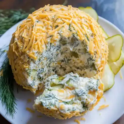 Dill Pickle Cheese Ball Recipe