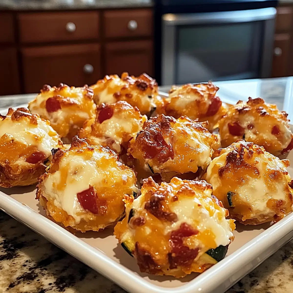 Low Carb Bacon Cheddar Mini Cheese Balls