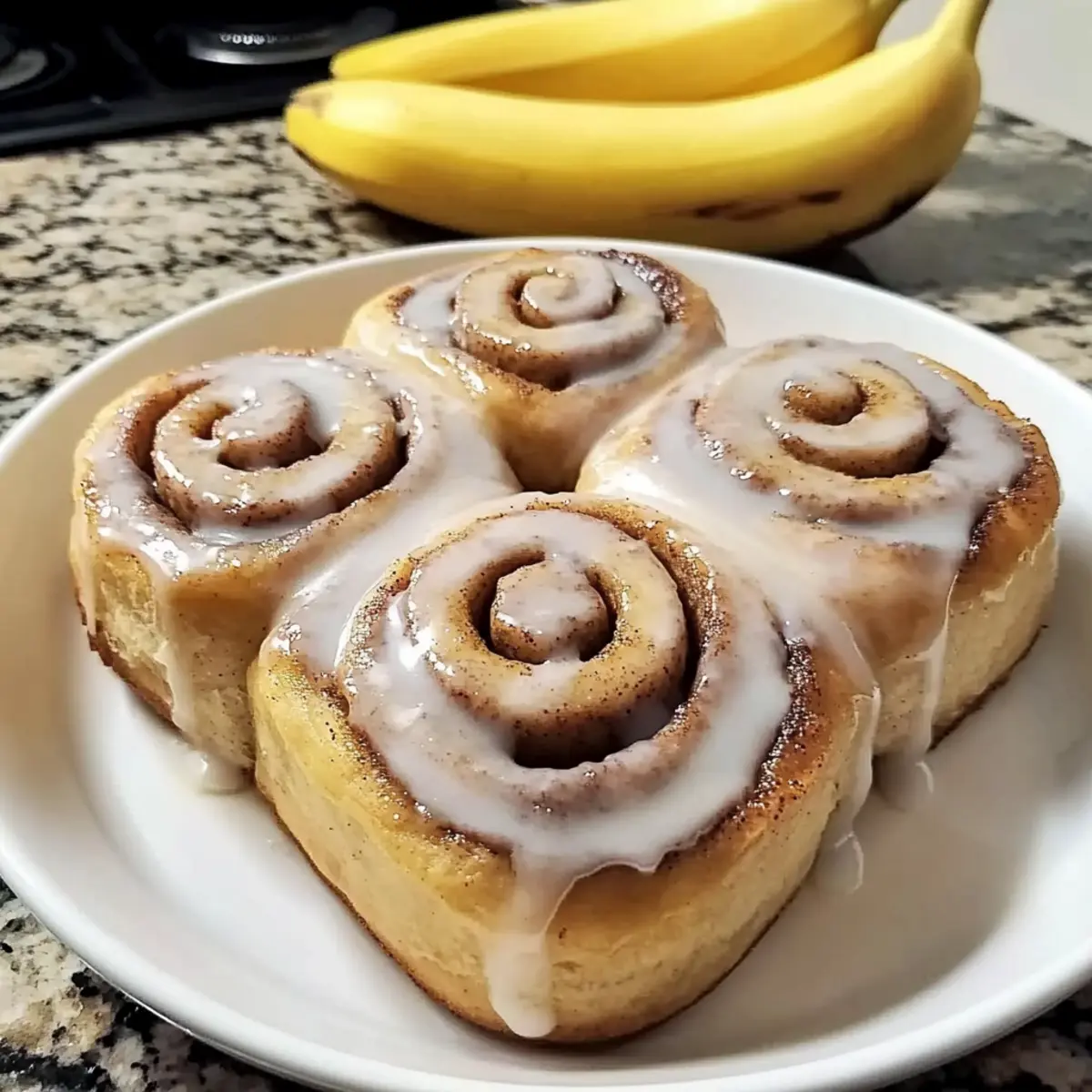 Banana Bread Cinnamon Rolls