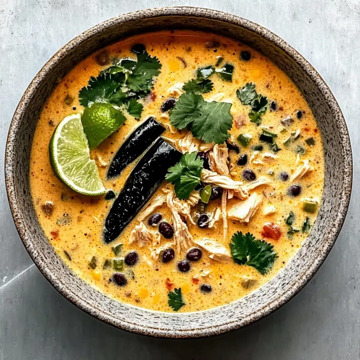 Chicken Poblano Soup